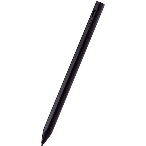 ELECOM タッチペン P-TPACSTHY01BK 充電式 iPadモード・汎用モード切替 磁気吸着 USB－C充電 ブラック 20本まとめ売り 20本 【まとめ売り商品】