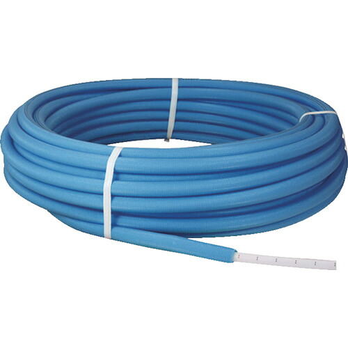 オンダ製造所 取り持ち役ポリエチレン管 PEX13C-PB5-Y60 覆面することイージーカポリパイプW 青碧 5粍覆面すること 13A 60m