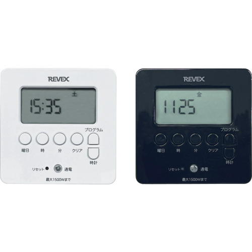 REVEX デジタルタイマー PT80DBK ブラック PT80DBK 10個まとめ売り 10個 【まとめ売り商品】