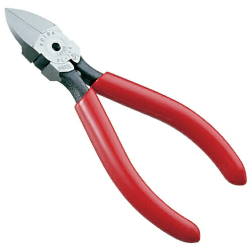 KEIBA プラスチック用ニッパー(刃先形状スタンダード) PL-714 100 6丁まとめ売り 6丁 【まとめ売り商品】