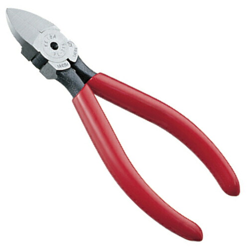 KEIBA プラスチック用ニッパー(刃先形状スタンダード) PL-715 125 6丁まとめ売り 6丁 【まとめ売り商品】