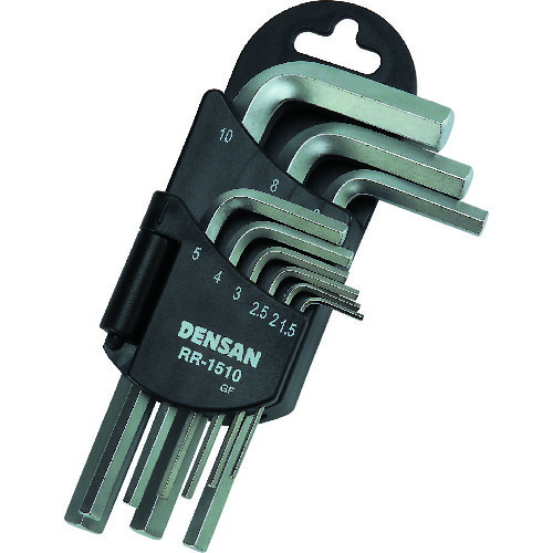 DENSAN 六角レンチセット RR-1510 6個まとめ売り 6個 【まとめ売り商品】|設備プロ王国 店