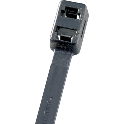 PANDUIT ダブルループ結束バンド PLB3S-M30 耐熱性黒 4.8×300×1.3 (1000本入)