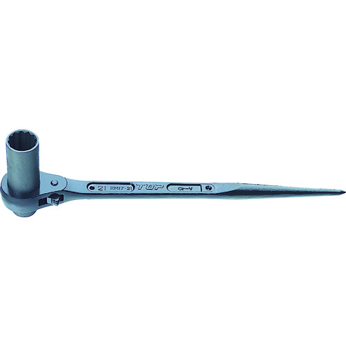 TOP 超ロングラチェットレンチ RM-17X21SL 17X21粍 6本まとめ売り 6本 【まとめ売り商いもの】