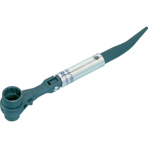 スーパー 早回し・両口ラチェットレンチ(曲がりしの付)呼び:17×21 RND-1721 全長:287mm 6丁まとめ売り 6丁 【まとめ売り商品】