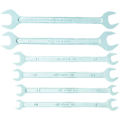 KTC 薄口スパナセット［6本組］ S206｜設備プロ王国　店