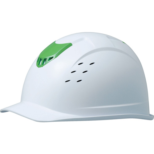 ミドリ安全 ABS製安全帽 SC-13BVRA-KP-W/GN 高通気印字機 白いこと 20個まとめ売り 20個 【まとめ売り商いもの】