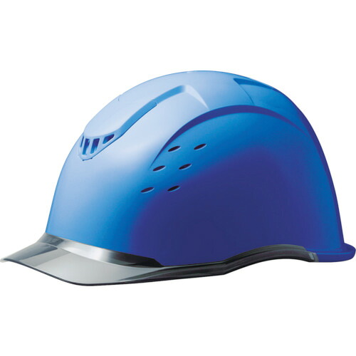 ミドリ安全 PC製ヘルメット SC-13PCLVRA-KP-BL/S 高通気タイプ 透明バイザー 20個まとめ売り 20個 【まとめ売り商品】