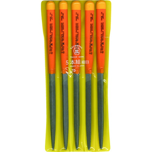 ツボサン 組ヤスリ SA005-03 5本組 ３角形 所せまい 5Sまとめ売り 5S 【まとめ売り商いもの】
