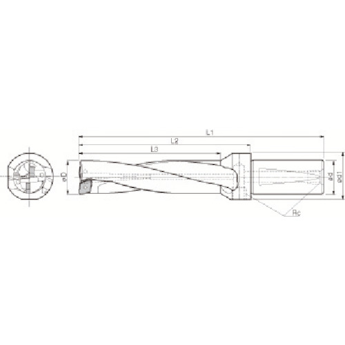 京セラ マジックドリル S25-DRZ165660-06 DRZ型用ホルダ 加工深さ4×DC