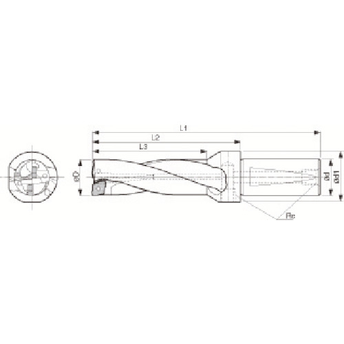京セラ マジックドリル S20-DRZ155465-05 DRZ型用ホルダ 加工深さ3×DC