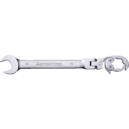 百貨店 オープンラチェットレンチ(フレックス手合い)L:298粍 RCW22F 呼び:22 6丁まとめ売り 6丁 【まとめ売り商いもの】