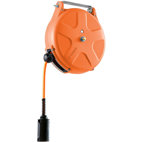 TRIENS エアーホースリール SHS-306A-OR 内径8mm×6m オレンジ|設備プロ王国 店