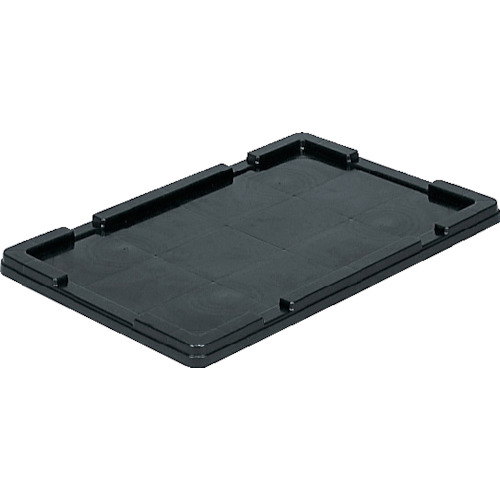 サンコー 導電性ボックス型コンテナー SK36-2F 701815 サンボックス＃36－2フタ 黒 10個まとめ売り 10個 【まとめ売り商品】