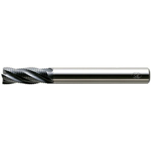 S＆K S上塗り SSA28 ハイスラフィングエンドミル エステックαニック 電動工具本体-DIY・工具-切削・研削工具