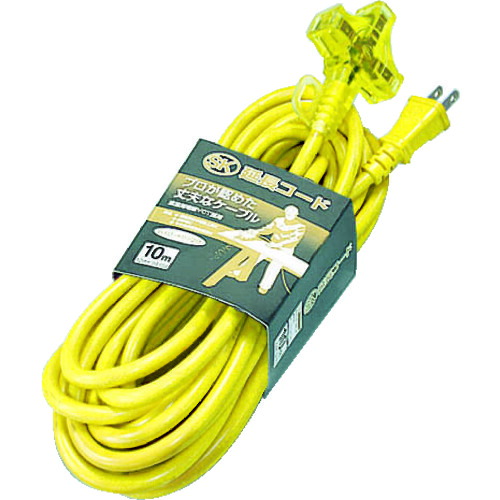 ハタヤ SK延長コード SK-110-Y 単相100V 10m 黄 12本まとめ売り 12本 【まとめ売り商品】
