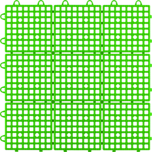 ワタナベ タイル SQ-301 システムスクエア 30×30cm グリーン 30枚まとめ売り 30枚 【まとめ売り商品】