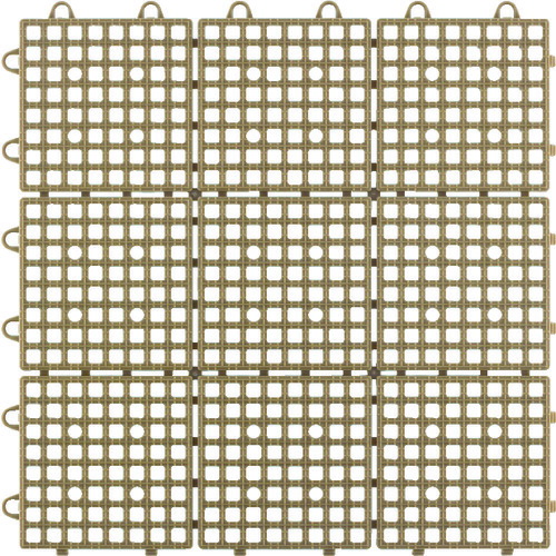 ワタナベ タイル SQ-303 システムスクエア 30×30cm ブラウン 30枚まとめ売り 30枚 【まとめ売り商品】