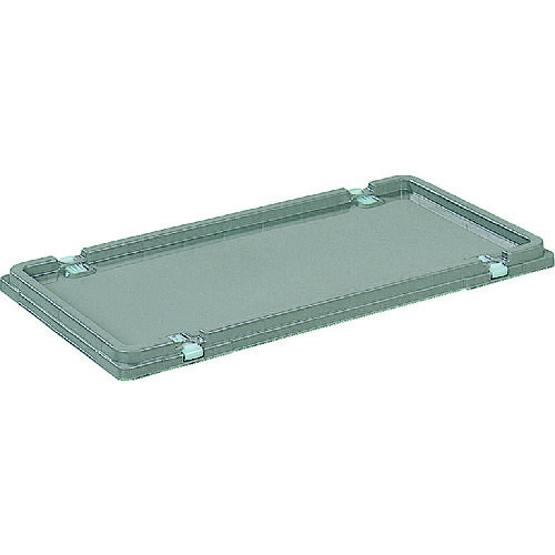 サンコー TP判定基準折りたたみ入れもの用フタ SK-TPO360-F-GLL 702427 TPO-360フタ(鍵を掛ける付)ともし火薄墨色 10枚まとめ売り 10枚 【まとめ売り商いもの】