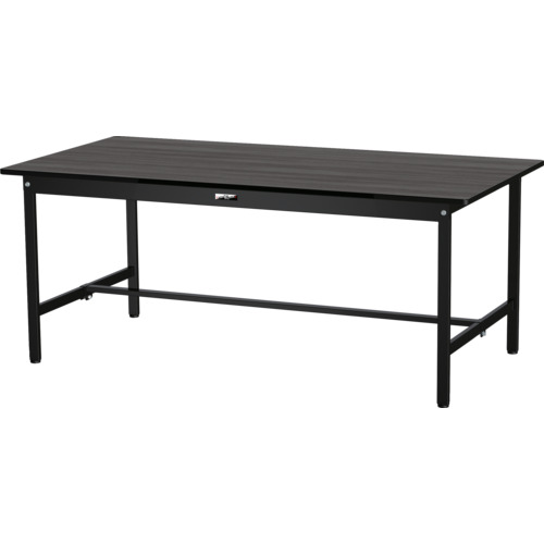 ヤマテック 軽量作業台 SUM-1890-MB ワークテーブル ブラックシリーズ 固定式 荷重150KG W1800×D900×H740