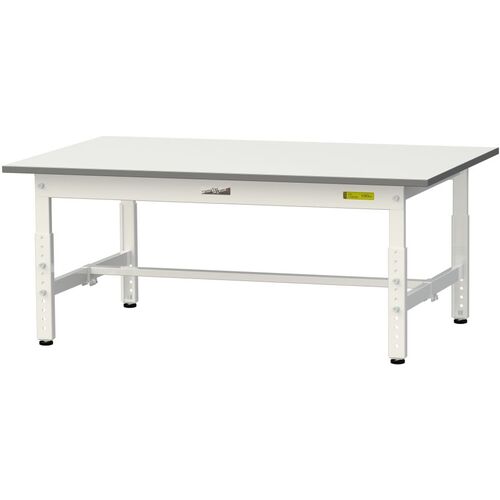 ヤマテック 軽量作業台 SUPAL-1275-WW ワークテーブル150シリーズ 高さ調整タイプ低床用 W1200×D750×H400~H575mm|設備プロ王国 店