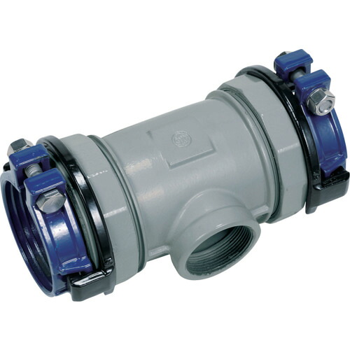 SKカワニシ 鋼管用あと取り SKX-MT-100X50A SKX枝部めねじ付乾酪 100×50A