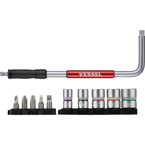 VESSEL SLH2－1 SLH2-1 2WAYスピードLハンドルセット 10Sまとめ売り 10S 【まとめ売り商品】