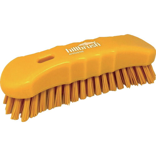 HillBrush ハンドブラシ(スモール)黄 ST14RESY 170×45 6本まとめ売り 6本 【まとめ売り商品】