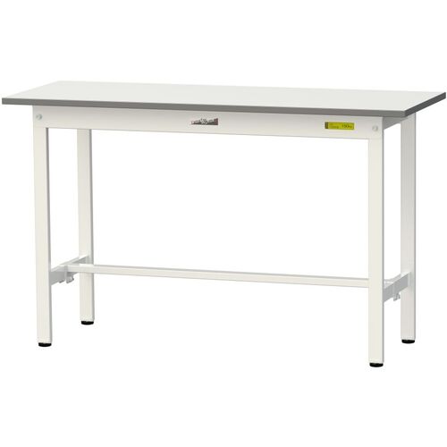 ヤマテック 軽量作業台 SUP-1245-WW ワークテーブル150シリーズ 固定式 低圧メラミン天板 W1200&times;D450&times;H740mm シルキーホワイト｜設備プロ王国　店