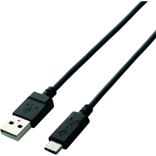 ELECOM USB2.0有線テレビ(A－C) 結核症-AC10NBK 1.0m 黒いこと 10本まとめ売り 10本 【まとめ売り商いもの】