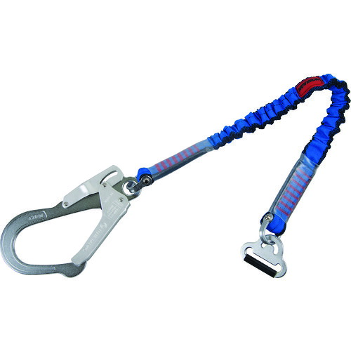 TSUYORON 胴三尺帯型墜ちる取り締まり用物の具用かばい立て索条 TBL-AT-NV5931-BL-N-BP 伸縮式ノビロン(BL)繋ぎ合わせる環FL-51・引っ掛かりFS-93-1 D環打ちきりなし 10本まとめ売り 10本 【まとめ売り商いもの】