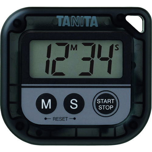 TANITA デジタルタイマー TD-376N-BK TD－376N－BK 24個まとめ売り 24個 【まとめ売り商いもの】