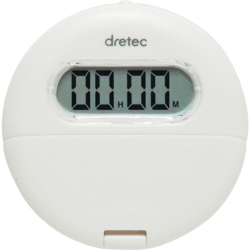 dretec クリップ付バイブタイマー T-558WT ホワイト 12個まとめ売り 12個 【まとめ売り商品】