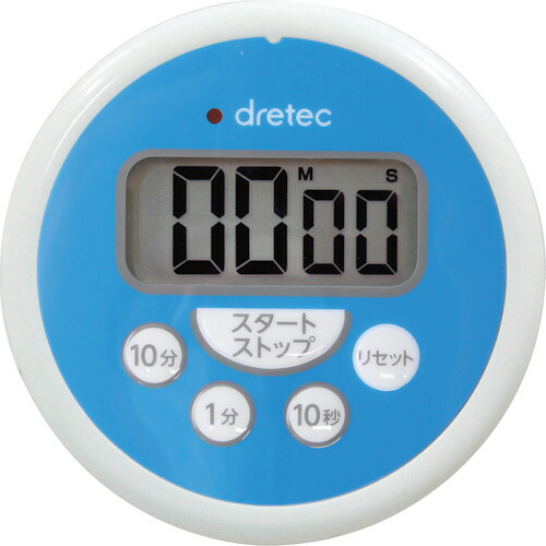 dretec 洗えるタイマー T-533BLHA ブルー 12個まとめ売り 12個 【まとめ売り商品】