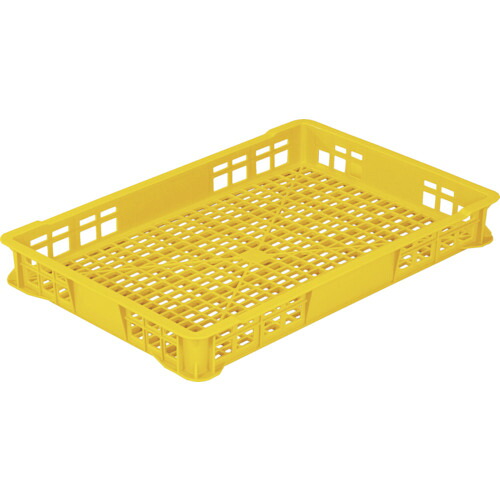 RISU お盆入れものT－22 T-22 238401 黄 10個まとめ売り 10個 【まとめ売り商いもの】