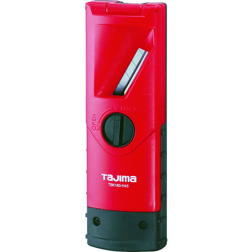 タジマ ゲーム盤カンナ TBK180-H45 面取り・平削り用 全長180粍 平45 赤いこと 6個まとめ売り 6個 【まとめ売り商いもの】
