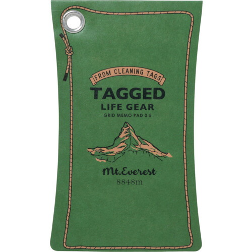TAGGED タグドライフギア緑色 TALG-1252 L Lエベレスト 15冊まとめ売り 15冊 【まとめ売り商品】