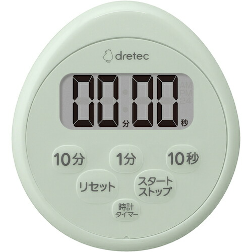 dretec 時計付防水タイマー T-611GN グリーン 12台まとめ売り 12台 【まとめ売り商品】