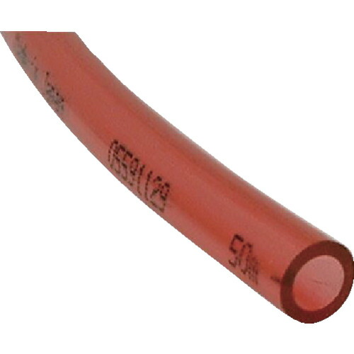 チヨダ ポリウレタンチューブ TE-4X2.5-100 CR TEタッチチューブ 4mm/100m クリアレッド 5巻まとめ売り 5巻 【まとめ売り商品】 18,739円