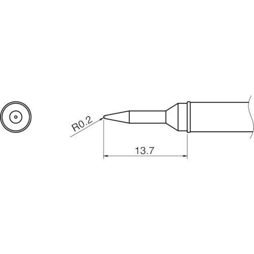 白光 こて先/SBL型 T31-01SBL 10本まとめ売り 10本 【まとめ売り商品】