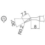 白光 こて先 T31-03JL02 0.2RLB型 10本まとめ売り 10本 【まとめ売り商いもの】