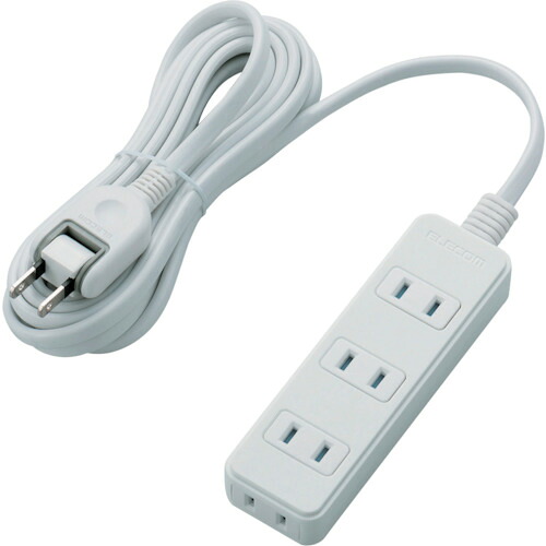 ELECOM ワット数水道栓(雷差し固める・砂ぼこりシャッター) T-KST02-22430WH 4個口 3m 白いこと 40個まとめ売り 40個 【まとめ売り商いもの】