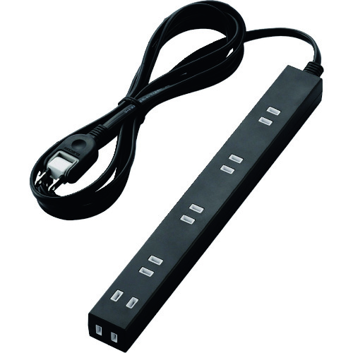 ELECOM ほこり防止シャッター付スリムタップ(雷ガード内蔵)3.0m T-NSLK-2630BK ブラック 30個まとめ売り 30個 【まとめ売り商品】