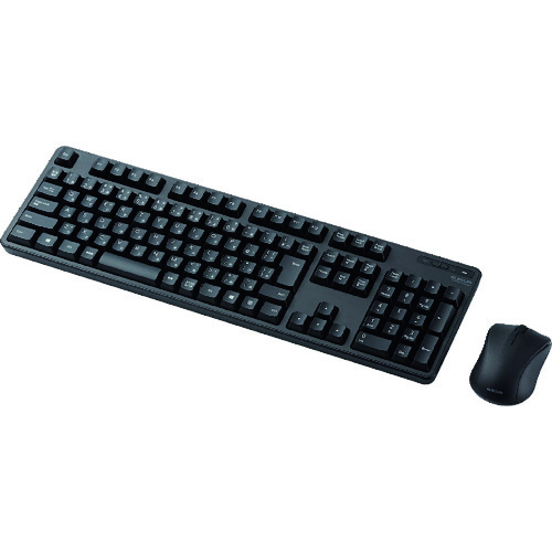 ELECOM 無線フルキーボード＆マウス TK-FDM106MBK 10個まとめ売り 10個 【まとめ売り商品】