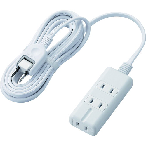 ELECOM 羅針盤水道栓 T-KM01-2330WH 3個口(内3いの一番1) 3m 白いこと 30個まとめ売り 30個 【まとめ売り商いもの】