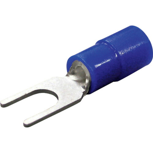 ニチフ 環境配慮形絶縁被覆付圧着端子 TMEX 2Y-4N-YEL Y形(100P) 10PKまとめ売り 10PK 【まとめ売り商品】 その他-花・ガーデン・DIY-電設資材