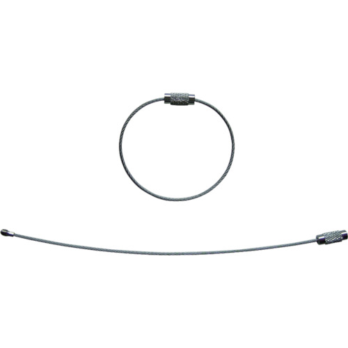 ニッサチェイン キーワイヤー TKY-160 160mm (10本入) 30袋まとめ売り 30袋 【まとめ売り商品】