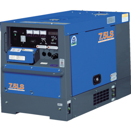 Denyo 防音型ディーゼルエンジン発生機 TLG-7.5LSK 6.5/7.5kVA(50/60サイクル)
