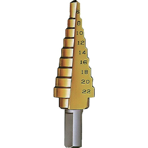 大見 タケノコドリル TK622G ゴールドタイプ 9段 10mm 5本まとめ売り 5本 【まとめ売り商品】