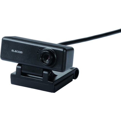 ELECOM 広広とした画面固定ディスク相応う100万絵素Web写真機 UCAM-C310FBBK マイクロホン内蔵 黒いこと 24個まとめ売り 24個 【まとめ売り商いもの】